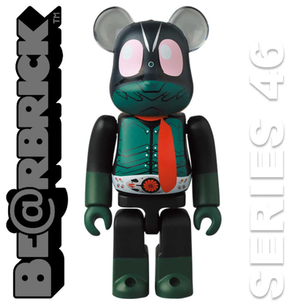 Bearbrick 100% Series 46 Hero - Shin Kamen Rider Urban Attitude