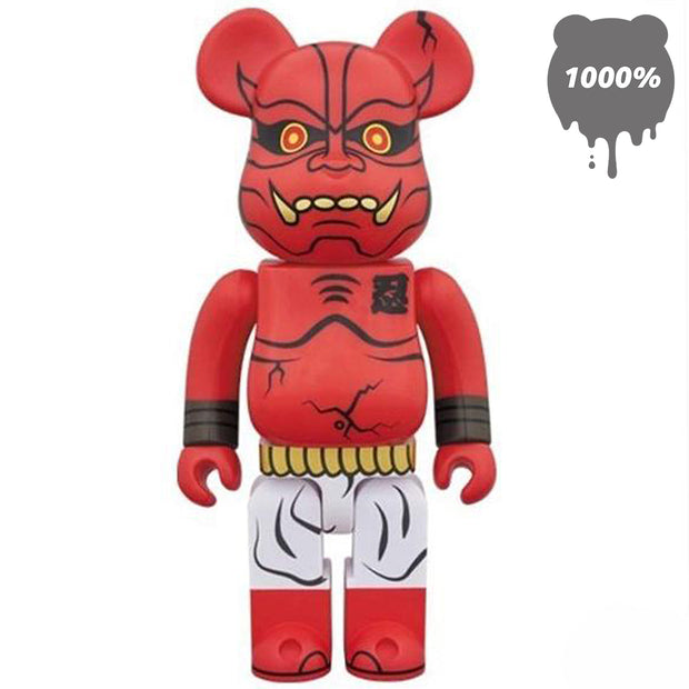 bearbrick 1000 akaoni shinobu red demon main urban attitude