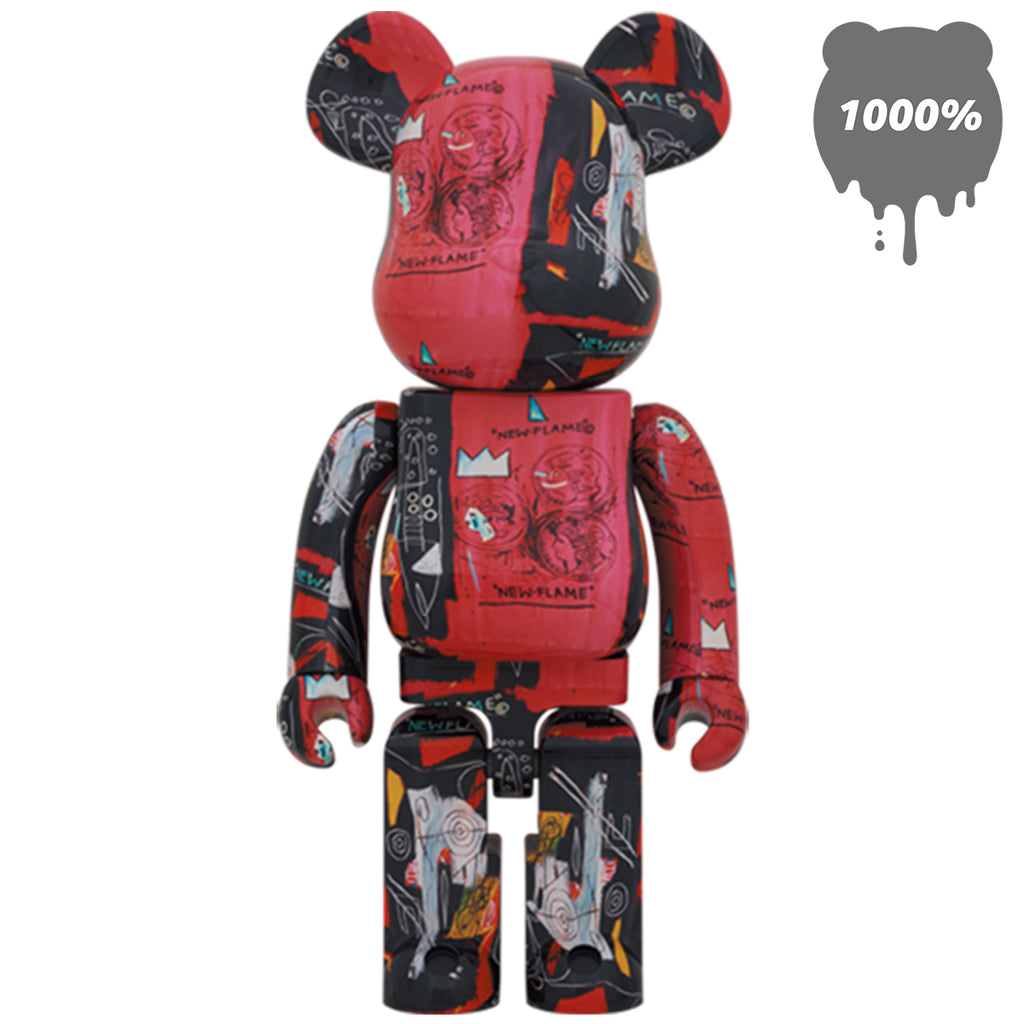 Bearbrick 1000% Andy Warhol x Jean-Michel Basquiat #1 – Urban Attitude