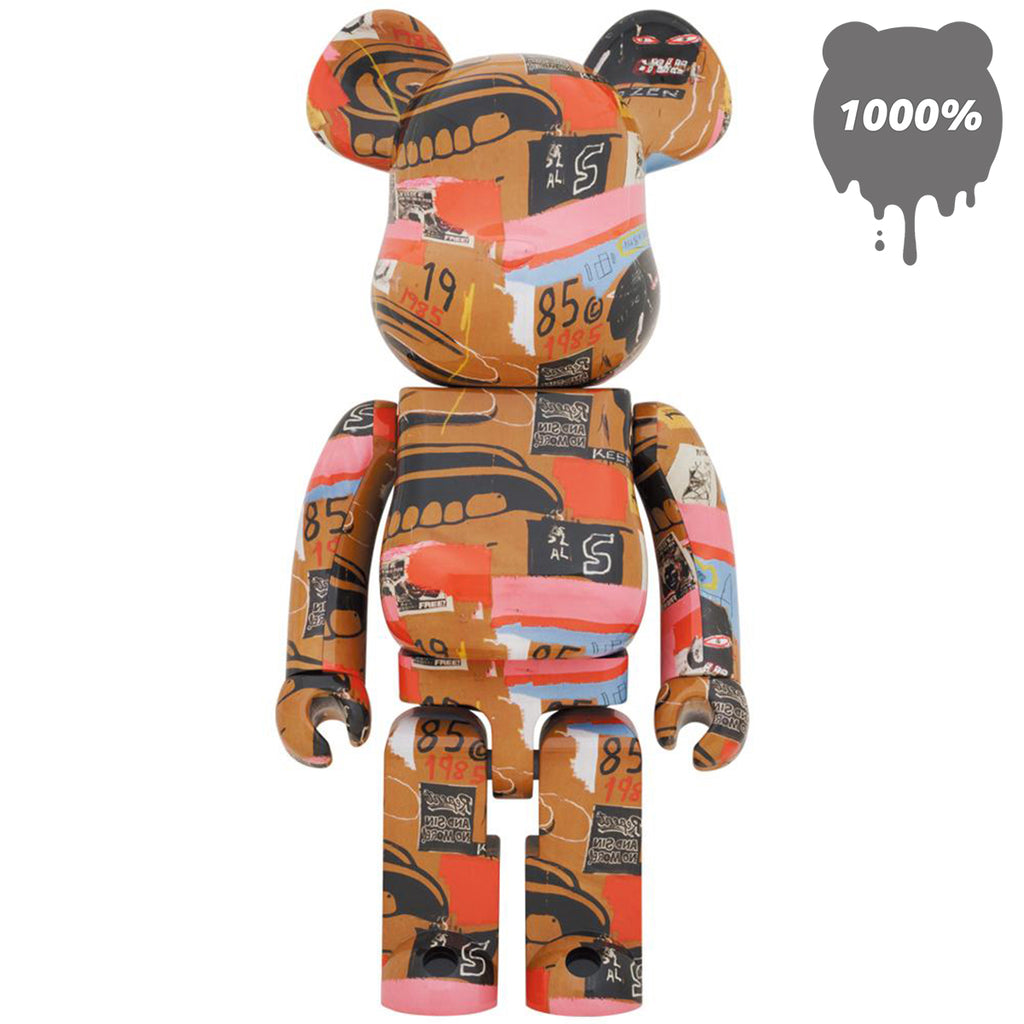 Bearbrick 1000% Andy Warhol x Jean-Michel Basquiat #2 – Urban Attitude