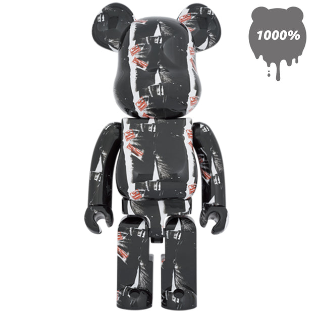 Bearbrick 1000% Andy Warhol The Rolling Stones Sticky Fingers