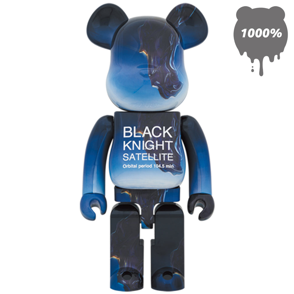 Bearbrick 1000% Black Knight Satellite – Urban Attitude