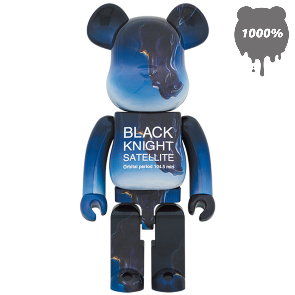 BE@RBRICK BLACK KNIGHT SATELLITE 100，400-