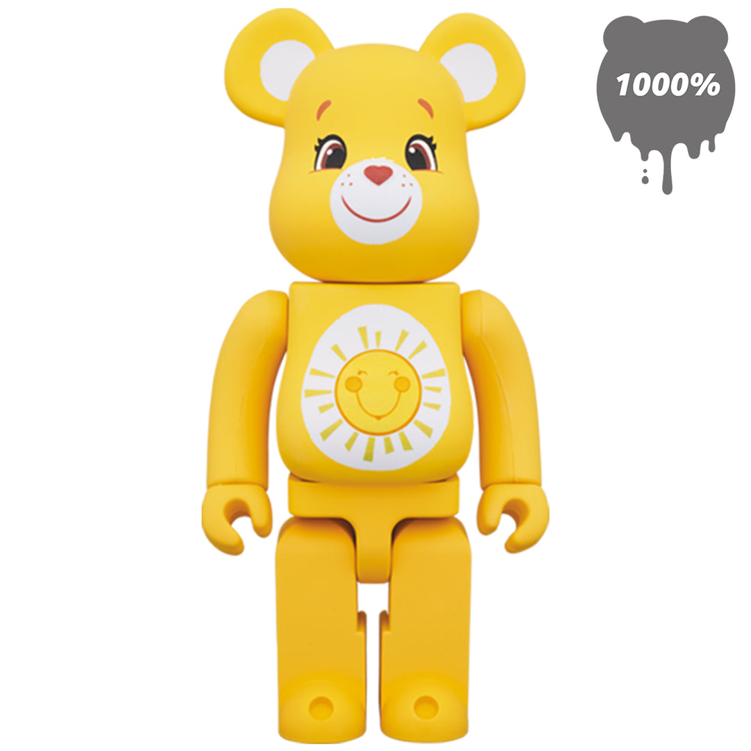 Bearbrick 1000% Care Bears Funshine Bear – Urban Attitude