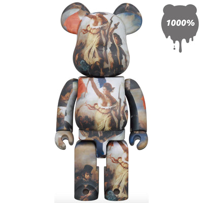 Bearbrick 1000% Eugène Delacroix Liberty Leading the People Main Urban Attitude