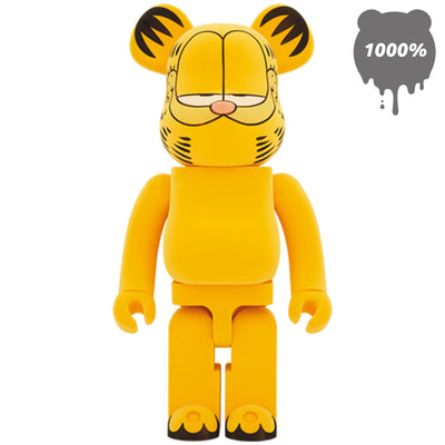 Bearbrick 1000% Garfield Flocky Version Main Urban Attitude