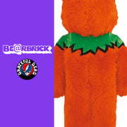 Bearbrick 1000% Grateful Dead Dancing Bears Costume Version Orange Logo Urban Attitude