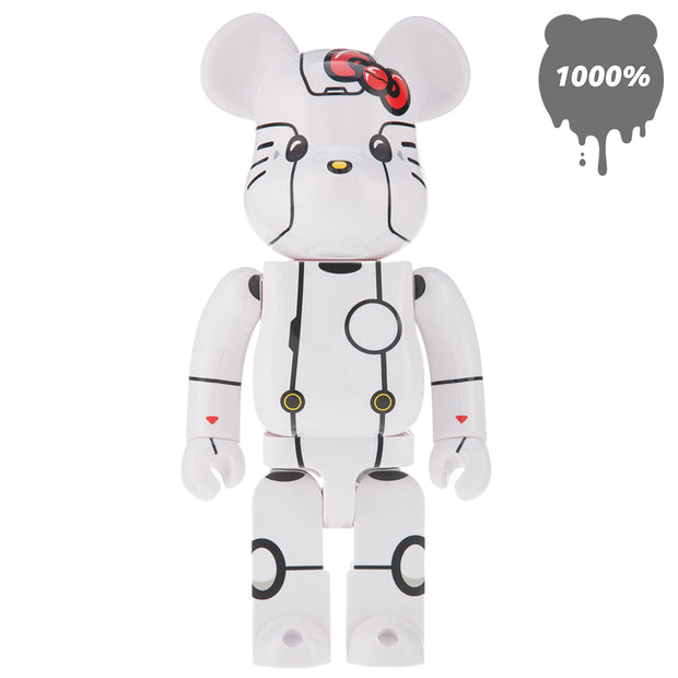 Bearbrick 1000% Hello Kitty Robot Kitty White Version urban attitude