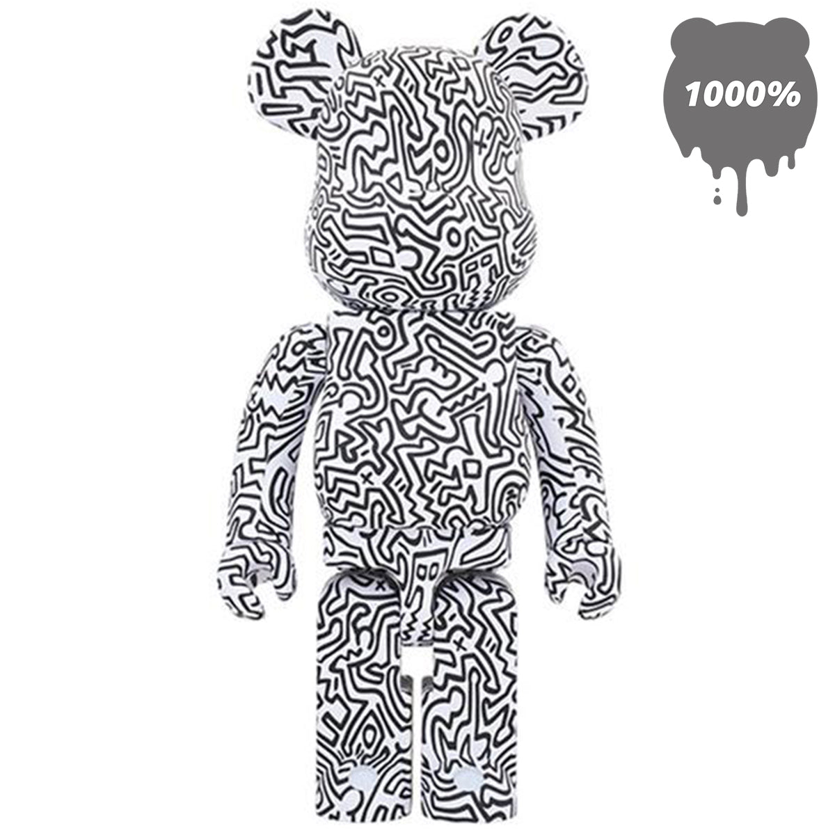 BE@RBRICK Keith Haring #8 1000％ Keith Haring 8 1000% Bearbrick by Medicom | eBay