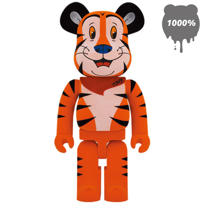 Bearbrick 1000% Kellogg's Tony The Tiger Flocky Version Main Urban Attitude