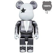 Bearbrick 1000% KISS Star Child Chrome Version Main Urban Attitude