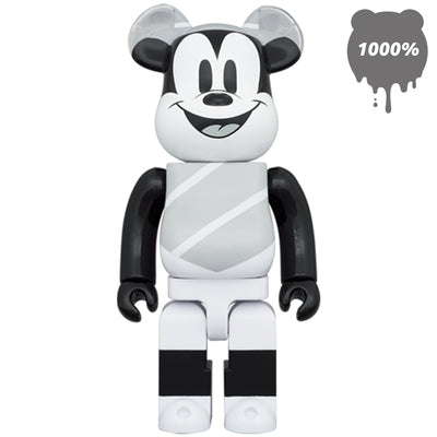 Bearbrick 1000% Mickey Mouse Hat And Poncho Mickey Main Urban Attitude