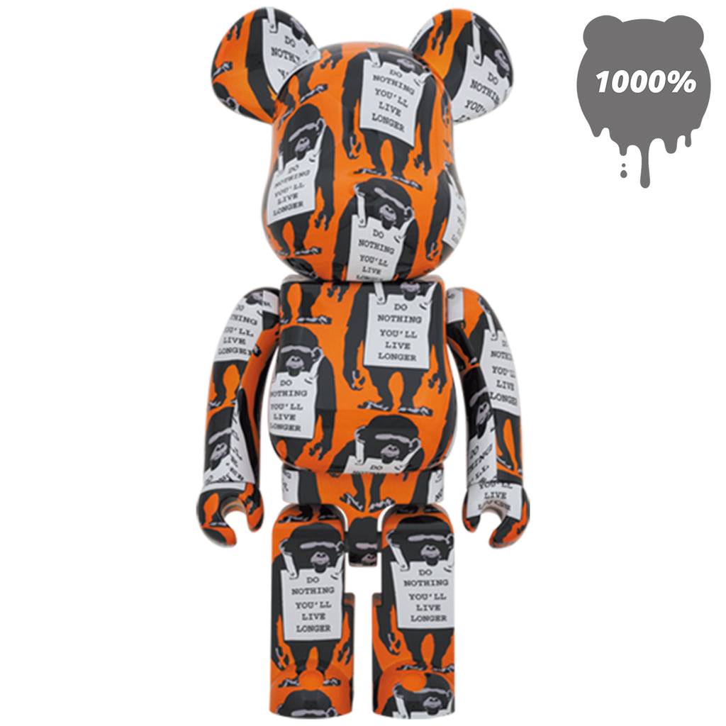 Bearbrick 1000% Monkey Sign – Urban Attitude