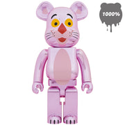 Bearbrick 1000% Pink Panther Chrome Version Main Urban Attitude