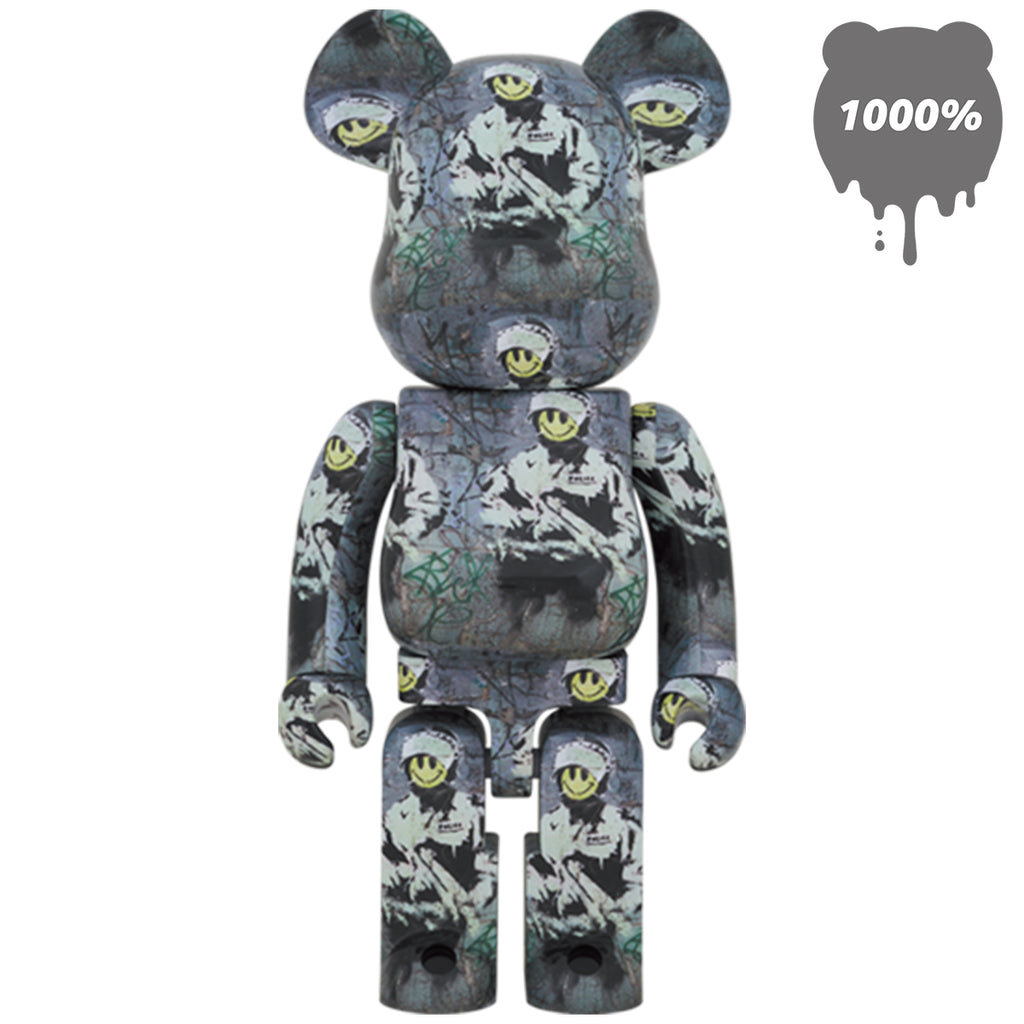 Bearbrick 1000% Riot Cop – Urban Attitude