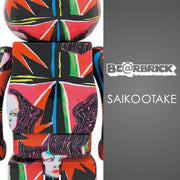 Bearbrick 1000% Saiko Otake (GODDESS) Logo Urban Attitude
