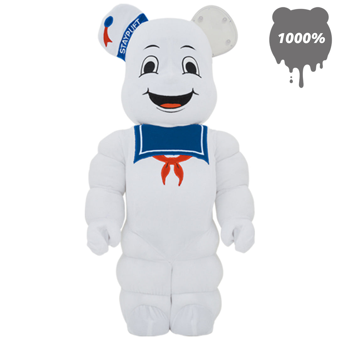その他 k202 Bearbrick STAY PUFT MARSHMALLOW MAN Bearbrick 1000% Stay Puft Marshmallow Man Costume Version