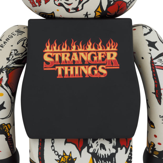 Bearbrick 1000% Stranger Things Hellfire Club Back Urban Attitude