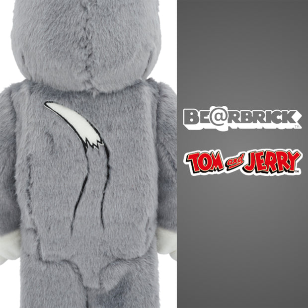 Bearbrick 1000% Tom & Jerry (Tom Costume Version) Logo Urban Attitude