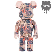 Bearbrick 1000% Utagawa Hiroshige "The 53 Stations Of The Tokaido-Nihonbashi" Main Urban Attitude