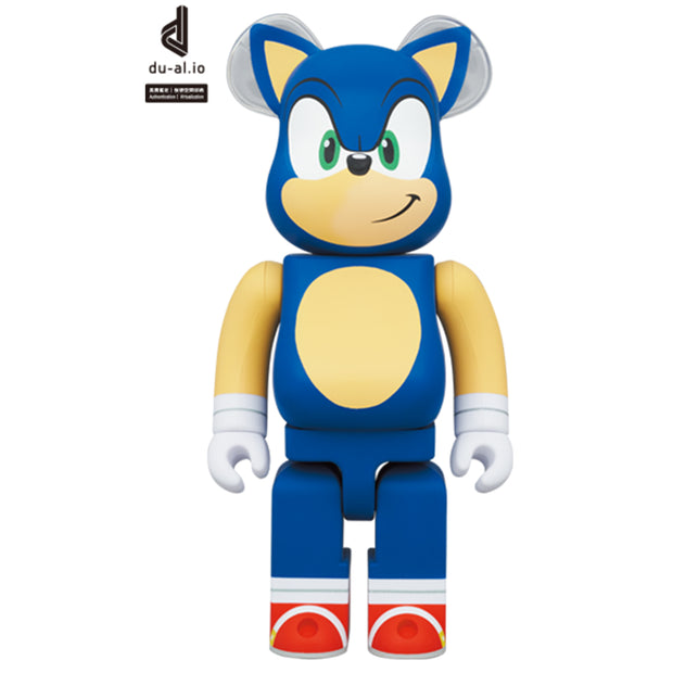 Bearbrick 400% Sonic the Hedgehog Logo Urban Attitude