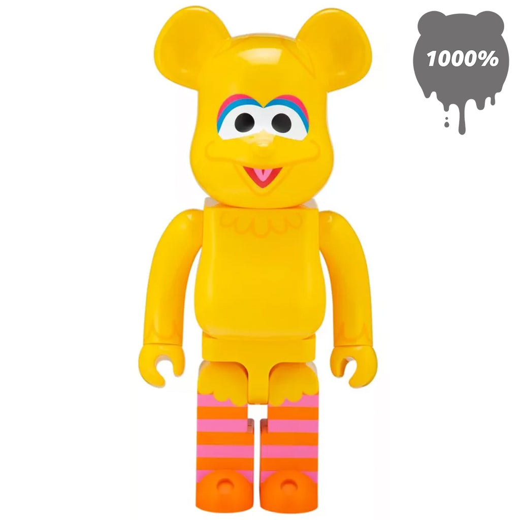 Bearbrick 1000% Sesame Street Big Bird – Urban Attitude