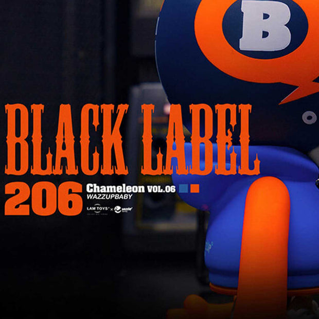 LAMTOYS WAZZUPBABY Chameleon BLACK LABEL 206 Vol.06 - 04 Moro Logo Urban Attitude