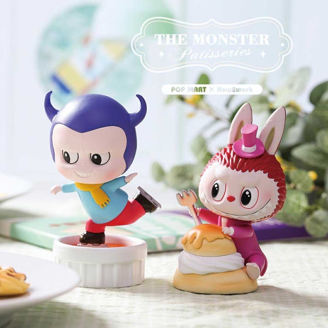 The Monster Patisseries LABUBUフィギュア Pop Mart Labubu The Monster Patisseries Series - Creme