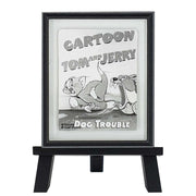 Soap Studio Tom & Jerry Magnetic Art Print Mini Gallery Series - Dog Trouble With Easel Urban Attitude