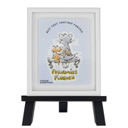 Soap Studio Tom & Jerry Magnetic Art Print Mini Gallery Series - Frenemies Forever With Easel Urban Attitude