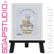 Soap Studio Tom & Jerry Magnetic Art Print Mini Gallery Series - Frenemies Forever Main Urban Attitude