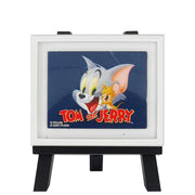 Soap Studio Tom & Jerry Magnetic Art Print Mini Gallery Series - Logo Blue Background With Easel Urban Attitude