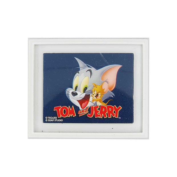 Soap Studio Tom & Jerry Magnetic Art Print Mini Gallery Series - Logo Blue Background Urban Attitude