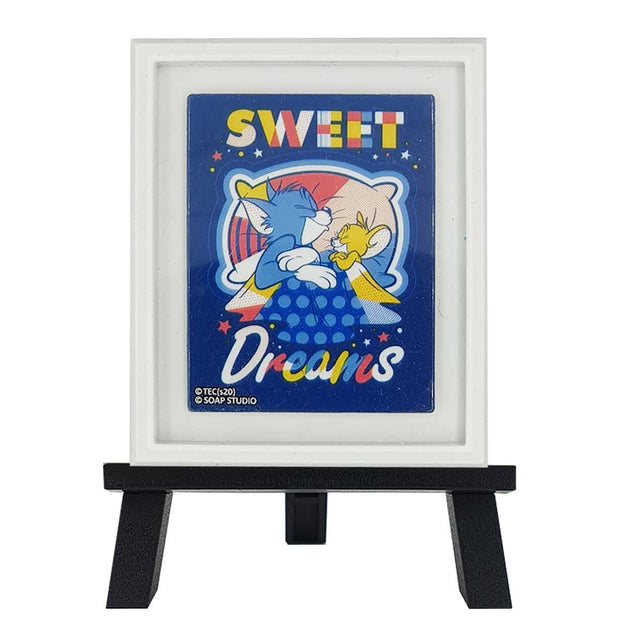 Soap Studio Tom & Jerry Magnetic Art Print Mini Gallery Series - Sweet Dreams With Easel Urban Attitude
