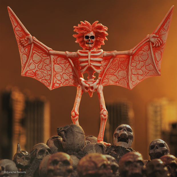 Super7 Napalm Death ReAction Figure - Scum Demon (Orange) Lifestyle Urban Attitude