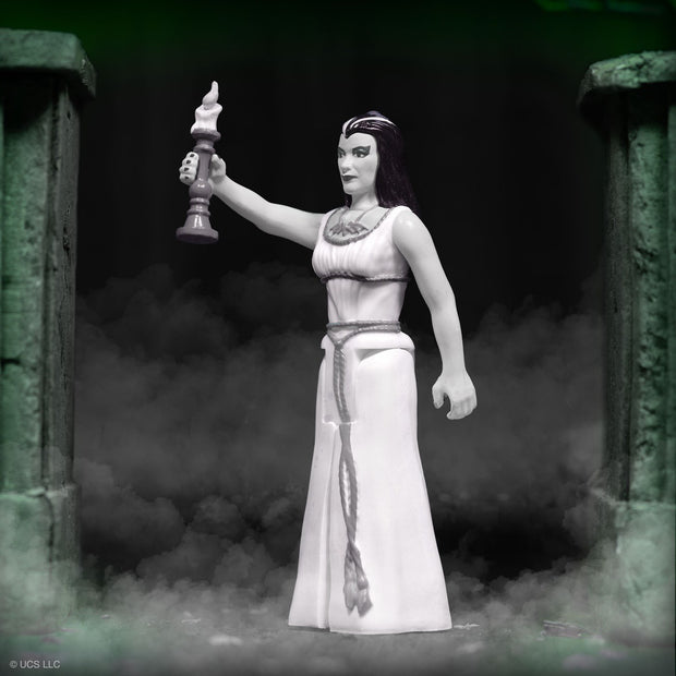 Super7 The Munsters ReAction Figure - Lily (Grayscale) Lifestyle Urban Attitude