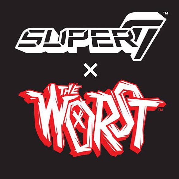 Super7 The Worst ReAction Figure - X-2 (The Unknown) Wide Release Color Logo Urban Attitude
