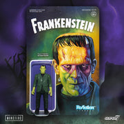 Super7 Universal Monsters ReAction Figure - Frankenstein Background Urban Attitude