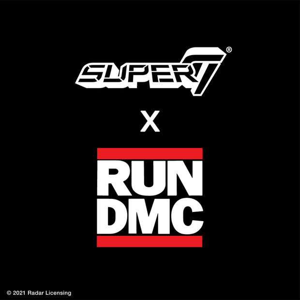 Super7 RUN DMC ReAction Figure - Set of 3 Logo Urban Attitude