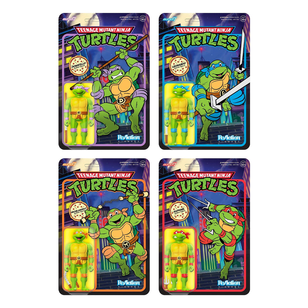 Super7 Teenage Mutant Ninja Turtles ReAction Figure Wave 7
