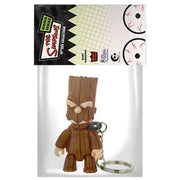 Toy2r Bart Simpson 3" Qee Keychain Halloween Series - Treeman Brown Packaging Urban Attitude