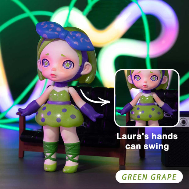 ToyCity Laura Fruit Series - Green Grape Features Urban Attitude