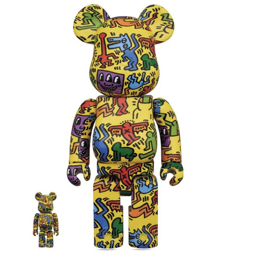 Bearbrick 100% & 400% Set Keith Haring Version 5 – Urban Attitude