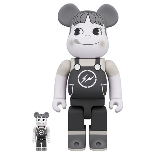 Bearbrick 100% & 400% Set Milky the Conveni Peko Black & White