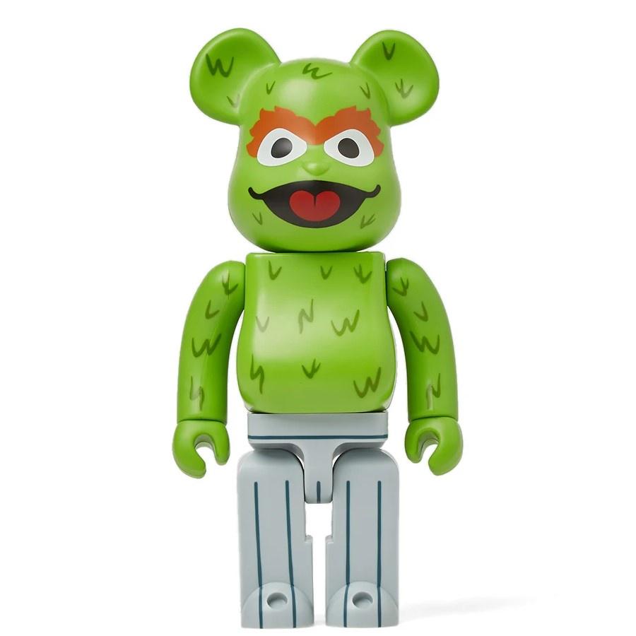 MEDICOM TOY - SESAMI STREET OSCAR Costume ver. 400%ベア BE@RBRICK - SESAME STREET - OSCAR THE GROUCH COSTUME VER