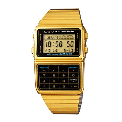 Casio Watch Calculator Gold DBC611G-1D Urban Attitude