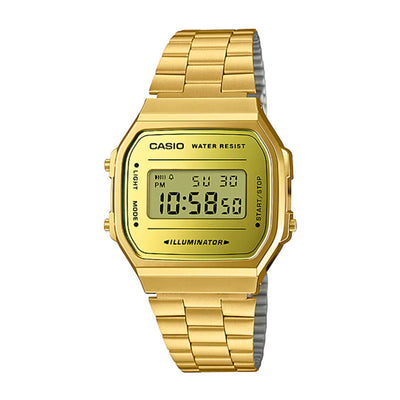 Casio Watch Digital Illuminator Gold A168WG-9 Urban Attitude