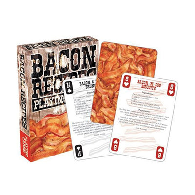 NMR Bacon Recipes Playing Cards Urban Attitude