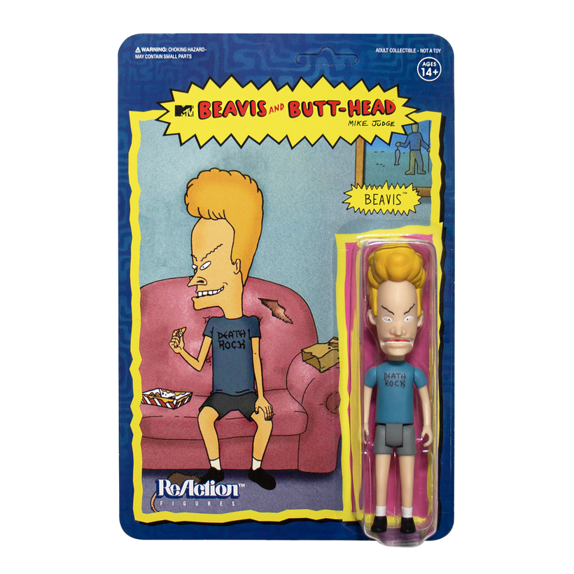 Super7 Beavis & Butthead ReAction Figure - Beavis – Urban Attitude