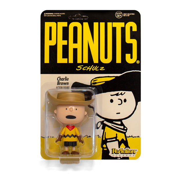Super7 Peanuts ReAction Figure - Cowboy Charlie Brown Urban Attitude